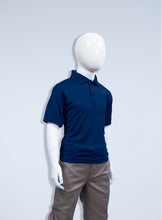 Load image into Gallery viewer, Children&#39;s Navy Blue Polyester Polo
