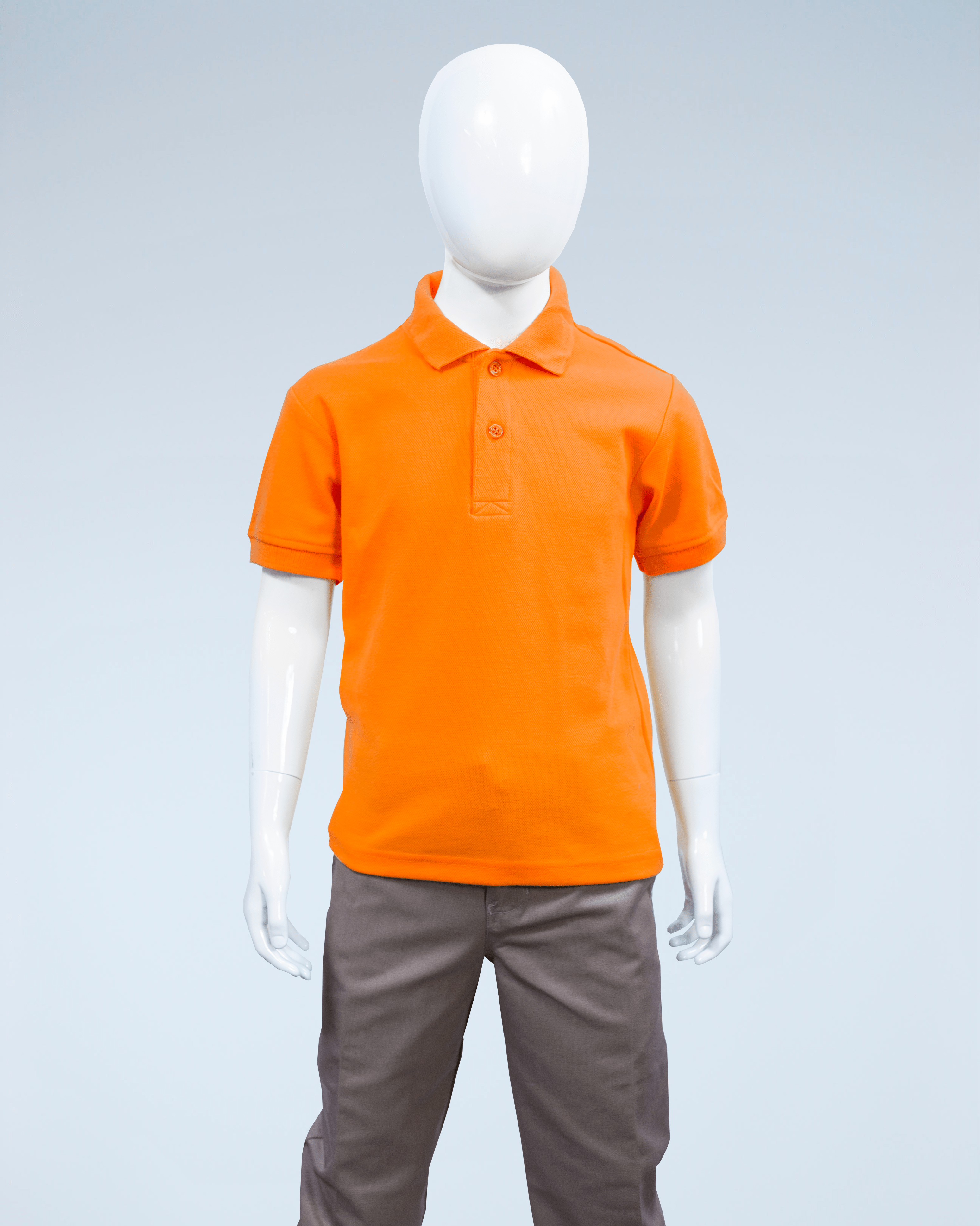 Orange shop kids polo