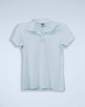 Load image into Gallery viewer, Women's White Polyester Polo