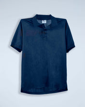 Load image into Gallery viewer, Men&#39;s navy polyester polo
