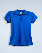Load image into Gallery viewer, Women&#39;s Royal Blue Polyester Polo
