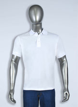 Load image into Gallery viewer, Men&#39;s White Polyester Polo
