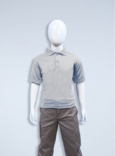 Load image into Gallery viewer, Children&#39;s Gray Polyester Polo
