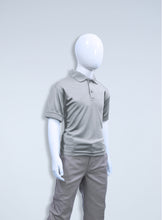 Load image into Gallery viewer, Children&#39;s Gray Polyester Polo
