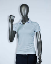 Load image into Gallery viewer, Women&#39;s White Polyester Polo
