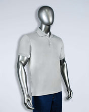 Load image into Gallery viewer, Men&#39;s gray polyester polo
