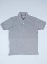 Load image into Gallery viewer, Mens gray pique polo -2
