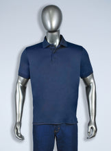 Load image into Gallery viewer, Men&#39;s navy polyester polo
