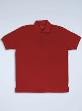Load image into Gallery viewer, Mens red polyester polo 
