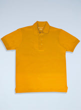 Load image into Gallery viewer, Mens yellow pique polo -2
