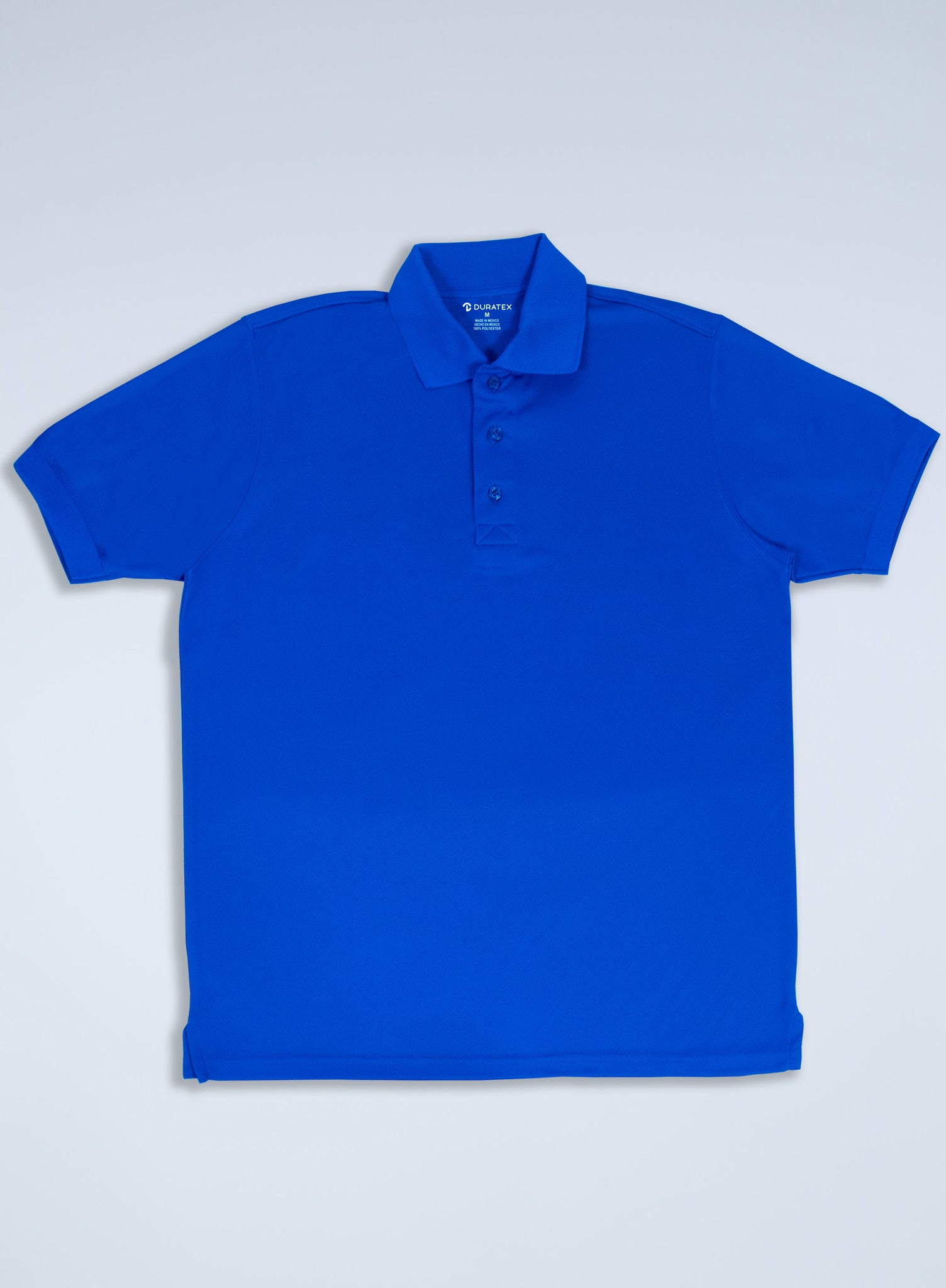 Men's Royal Blue Polyester Polo – Duratex Apparel