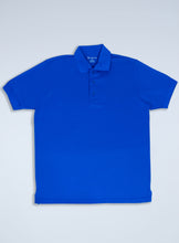 Load image into Gallery viewer, Men&#39;s Royal Blue Polyester Polo
