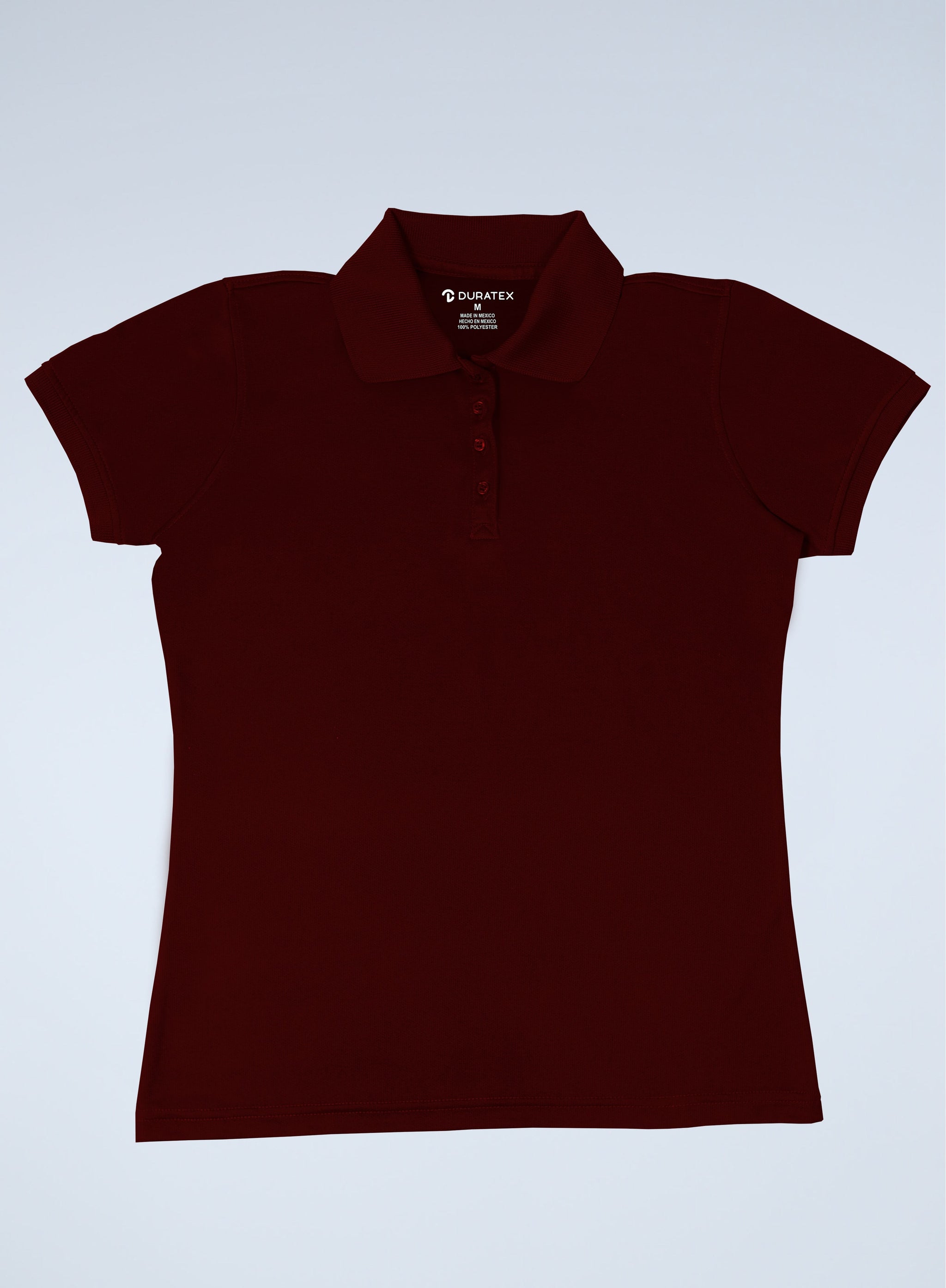 Women's Maroon Polyester Polo – Duratex Apparel